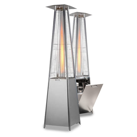 wintem stufa a gas da esterno a piramide con termostato regolabile 12kw ean 8052286432091
