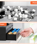 avilia home organizer per cialde e capsule caffe 4 cassetti design salvaspazio ean 8052879010583