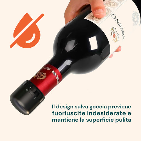 avilia set 3 tappi per bottiglie di vino conservazione sottovuoto facile e sicura ean 8052879010187