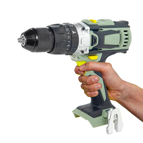 Ütvefúró-csavarbehajtó, 2 mechanikus sebességfokozattal, 20 V - 230 Hz
