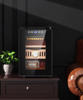 Umidificatore per sigari mini frigo 18L con 2 mensole – foto 2