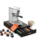 avilia home organizer capsule caffe 1 cassetto nero elegante capienza 50 capsule ean 8052879011023