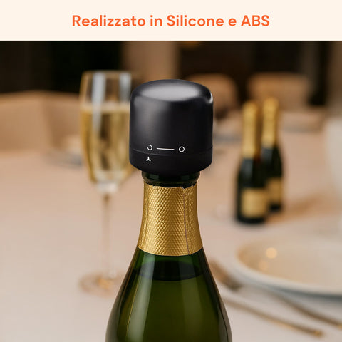 avilia set 3 tappi per bottiglie di vino conservazione sottovuoto facile e sicura ean 8052879010187