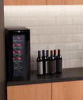 Cantinetta vino frigo 12 bottiglie 32L con display touch – foto 3