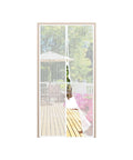Zanzariera con Chiusura Magnetica 240x140 cm per Porte, Balconi e Terrazzi