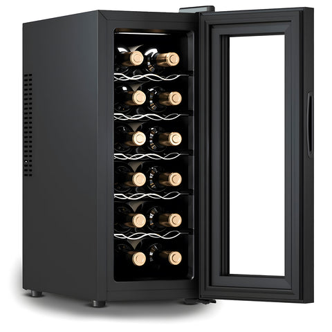 Cantinetta vino frigo 12 bottiglie 32L con display touch – foto 4