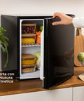 Mini frigo 48L con freezer 5L nero in metallo – foto 4