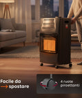 wintem buddy stufa a gas pieghevole potenza 42kw con 3 livelli di riscaldamento ean 8056819043532