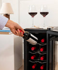 Cantinetta vino frigo 12 bottiglie 32L con display touch – foto 5