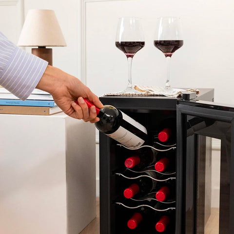 Cantinetta vino frigo 12 bottiglie 32L con display touch – foto 5