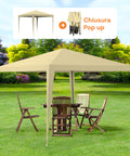 zendea gazebo 3x3mt per esterni con copertura impermeabile e telaio in acciaio ean 8015361713188