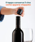 avilia set 3 tappi per bottiglie di vino conservazione sottovuoto facile e sicura ean 8052879010187