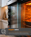 wintem forno elettrico da banco 45 litri ventilato con timer e doppio vetro 1800w con accessori ean 8056819078572