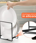 avilia home scolapiatti verticali salvaspazio set 4 pezzi in metallo 2 misure salvaspazio ean 8052879010972