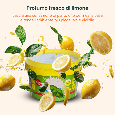 elbow grease pasta detergente multiuso al limone 350ml sgrassa e lucida senza graffiare ean 5053249261607