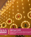saint joy luci natalizie a batteria 10 pendenti led con decorazioni assortite ean 8050043128232