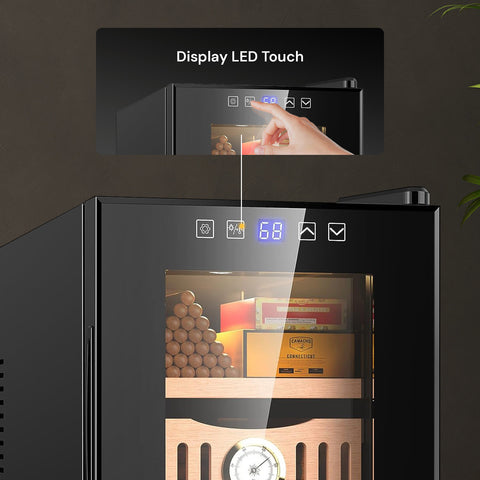 Umidificatore per sigari mini frigo 18L con 2 mensole – foto 7