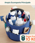 avilia home secchiello pieghevole multiuso 16l con tasche salvaspazio e resistente ean 8052879010675