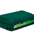 kombo telo raccolta olive verde scuro antispina hdpe 85gsm con rinforzi e occhielli ean 8055384191938