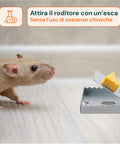 pestshield set 2 trappole per topi in metallo ean 5050375050389