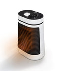 Stufa Elettrica Termoventilatore 1500W con Termostato e 2 Livelli di Potenza