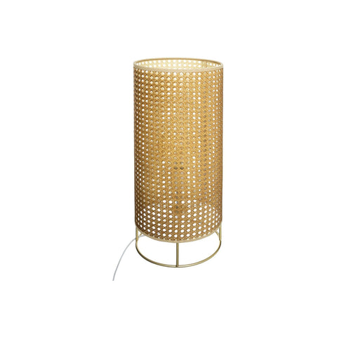 Bambusz- és rattanasztali lámpa 52cm