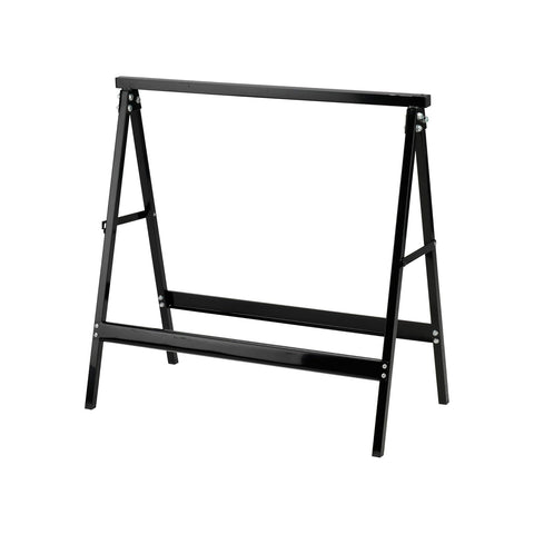 Cavalletto per Carichi fino a 100 kg 76x37x78 cm Nero