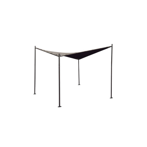 Acél pavilon 3x3x2,7 m