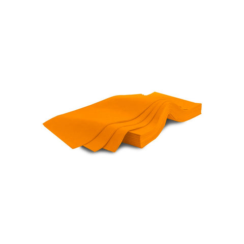 Set 100 Tovaglie Tnt Monouso Arancio 140x140cm