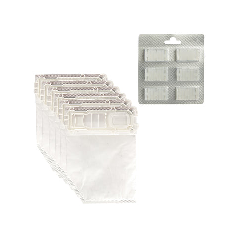 Set Igiene Completo Folletto VK135 VK136 – 24 Sacchetti + 24 Profumini
