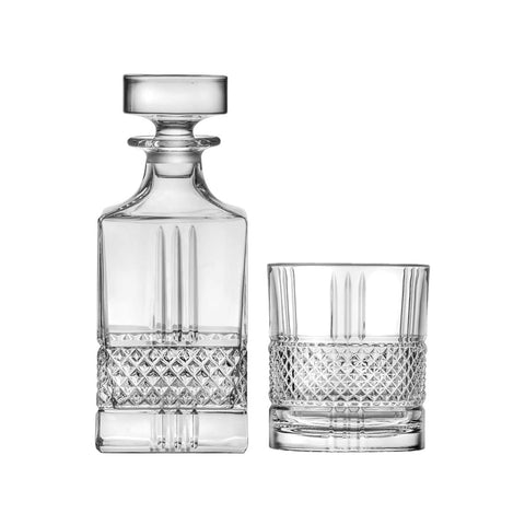 7 részes üveg whiskykészlet
