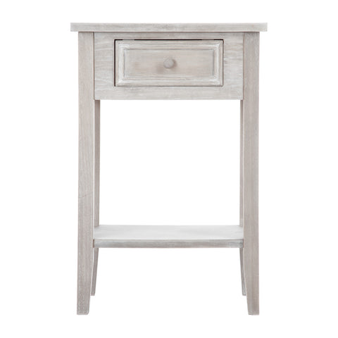 Comodino In Legno Con 1 Cassetto 45x67x30cm – foto 2
