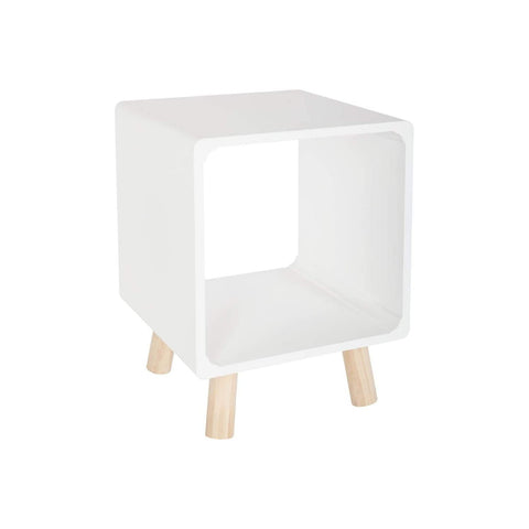Set 2 Tavolini Bassi In Legno Bianco – foto 2