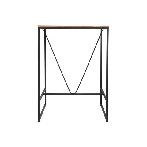 Tavolo Da Bar In Legno E Metallo 80x80x98cm – foto 2
