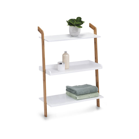Organizer In Bamboo/Mdf Bianco 3 Ripiani – foto 2