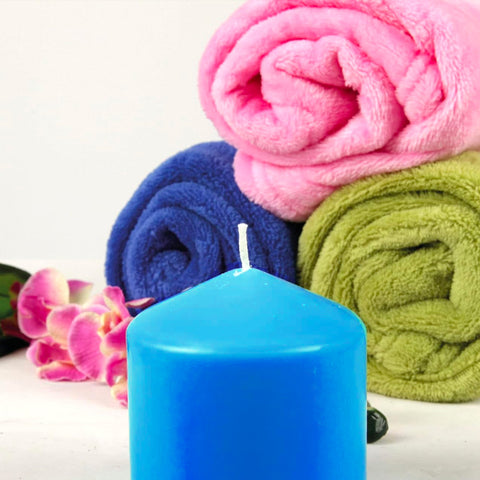 immagine-3-oem-candela-cilindrica-bicolore-sfumata-12cm-arancioblu-ean-4029811464968
