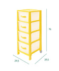 immagine-4-belli-e-forti-cassettiera-futura-slim-a-4-cassetti-giallo-ean-8001499013153