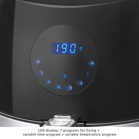 Friggitrice Ad Aria Digitale Con Display 2.5 Litri – foto 5