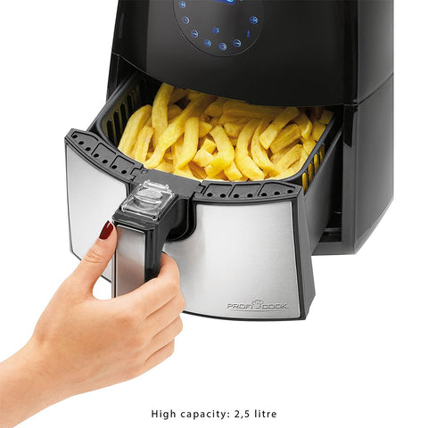 Friggitrice Ad Aria Digitale Con Display 2.5 Litri – foto 6