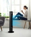 Wintem Ventilatore a Torre AIRY 50W con 3 Modalità, Timer 7h, Telecomando e 3 Velocità Ean-8052286431018
